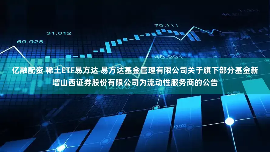 亿融配资 稀土ETF易方达 易方达基金管理有限公司关于旗下部分基金新增山西证券股份有限公司为流动性服务商的公告